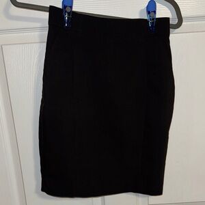 H&M Classic Black Pencil Skirt